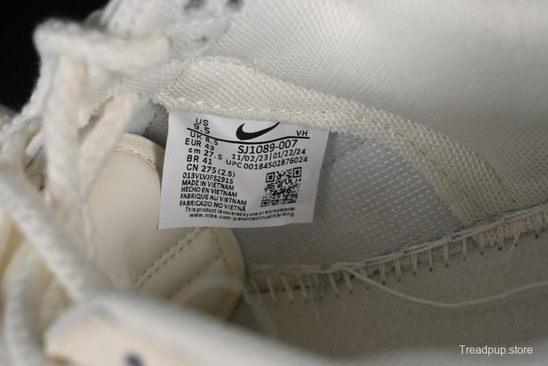 Nike SB Dunk Low Carhartt Collaboration - Off White Black Swoosh Anniversary Customized Low-Top Casual Skate Shoes - SJ1089-007