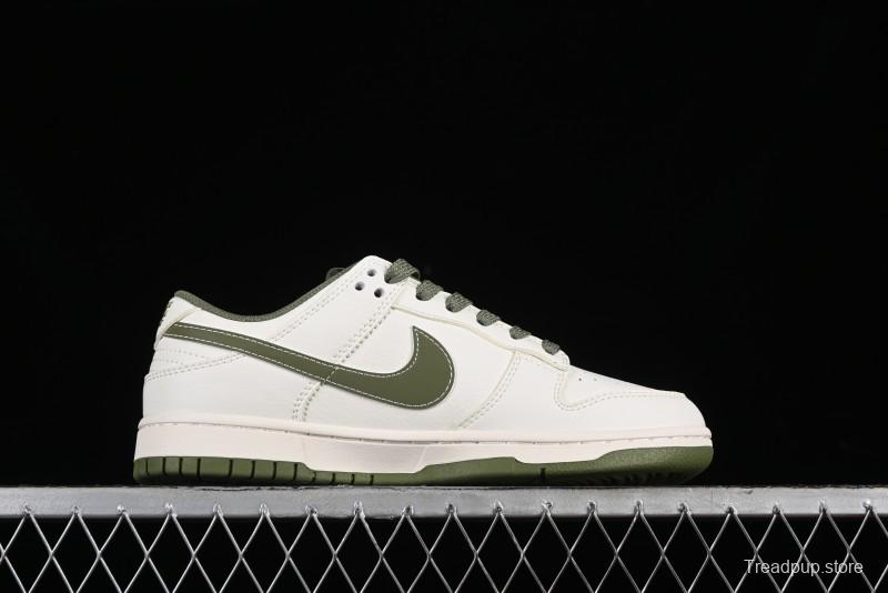 Nike SB Dunk Low UN Collaboration - Letter Green Anniversary High-End Custom Low-Top Casual Skate Shoes - BB2699-211