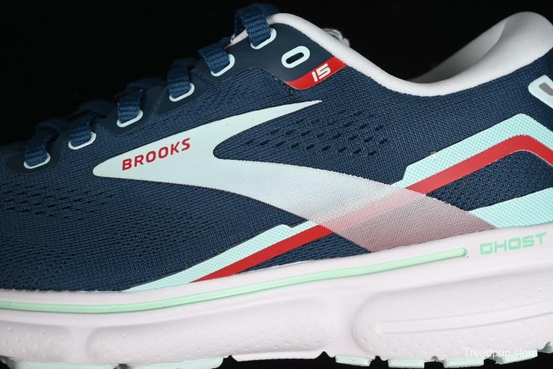 Brooks Ghost 15 Running Shoes with DNA LOFT V2 Cushioning and Breathable Air Mesh - 1203801B497