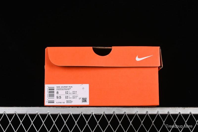 Nike Journey Run 2024 New Cushion Anti-Slip Wear-Resistant Low-Top Casual Running Shoes - FJ7765-102