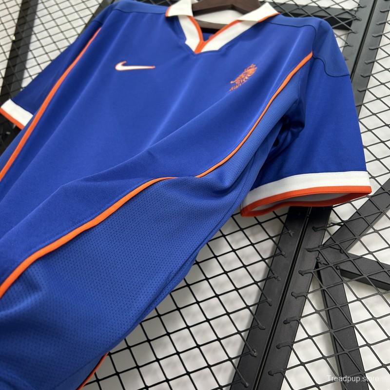 1998 Retro Netherlands Home Retro Jersey