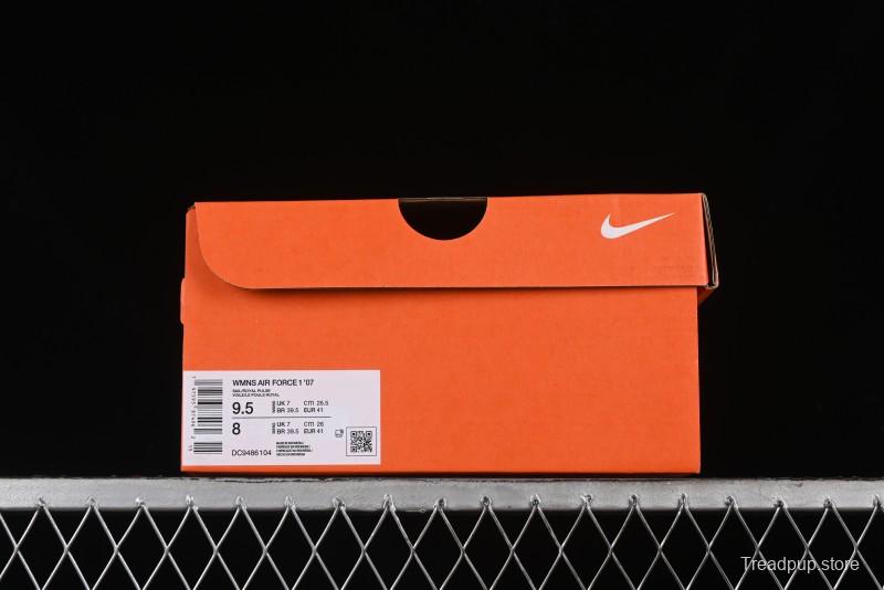 Nike Air Force 1 '07 Low Casual Sneakers with Full-Length Air Cushion - DC9486-104