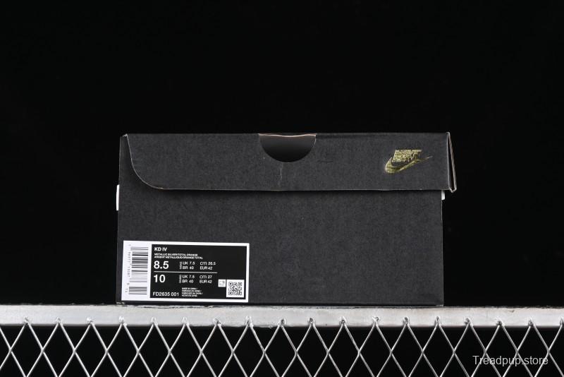 Nike KD 4 Galaxy All Star Basketball Shoes with Zoom Air Cushion and Adaptive Fit System - FD2635-001