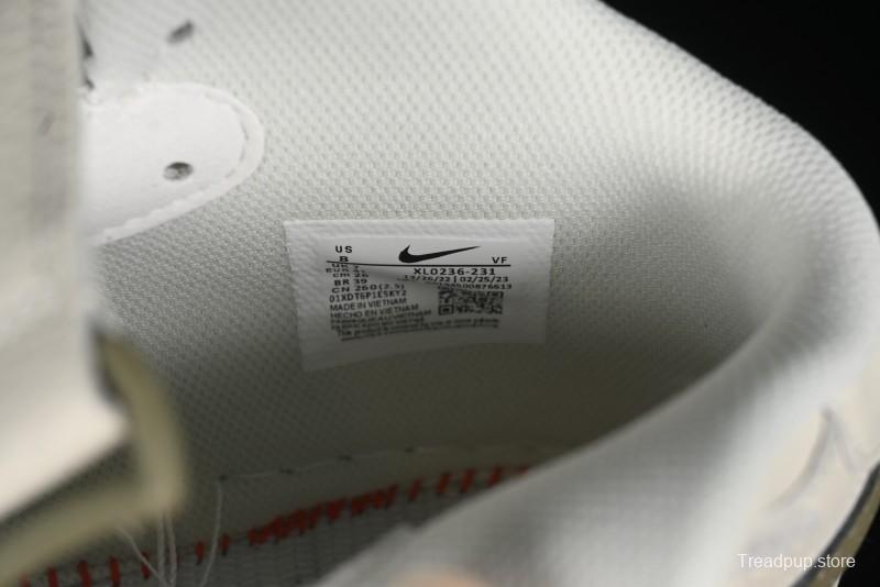 Nike Air Force 1 '07 Mid Military Green Dual-Color Sole Starlight Retro Sneakers - XL0236-231