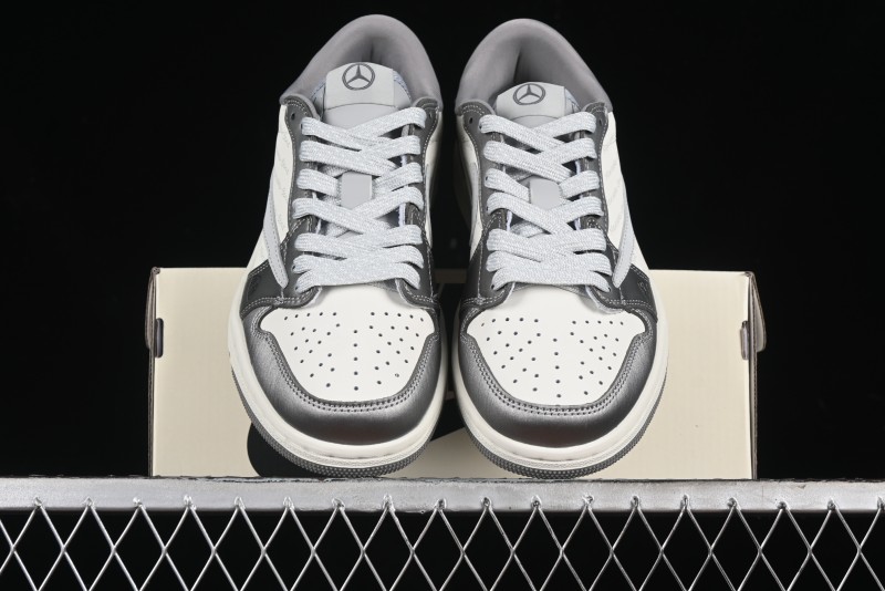 Nike Travis Scott x Fragment Design x Air Jordan 1 Low OG SP AJ1 Culture Casual Sneakers - AG3702-802