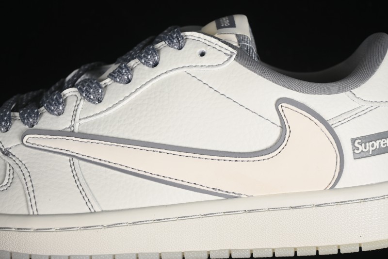 Nike Travis Scott x Fragment Design x Air Jordan 1 Low OG SP AJ1 Supreme Collaboration - CH6336-011