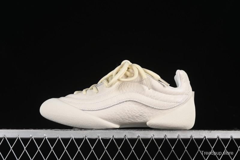 Alexander McQueen Flexion Retro Sneakers in Off-White with Anatomical Design and Split Sole - 2024s