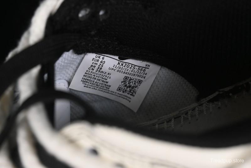 Nike SB Dunk Low Supreme Collaboration - Beige Black Mini Swoosh Anniversary Customized Low-Top Casual Skate Shoes - XX2025-566