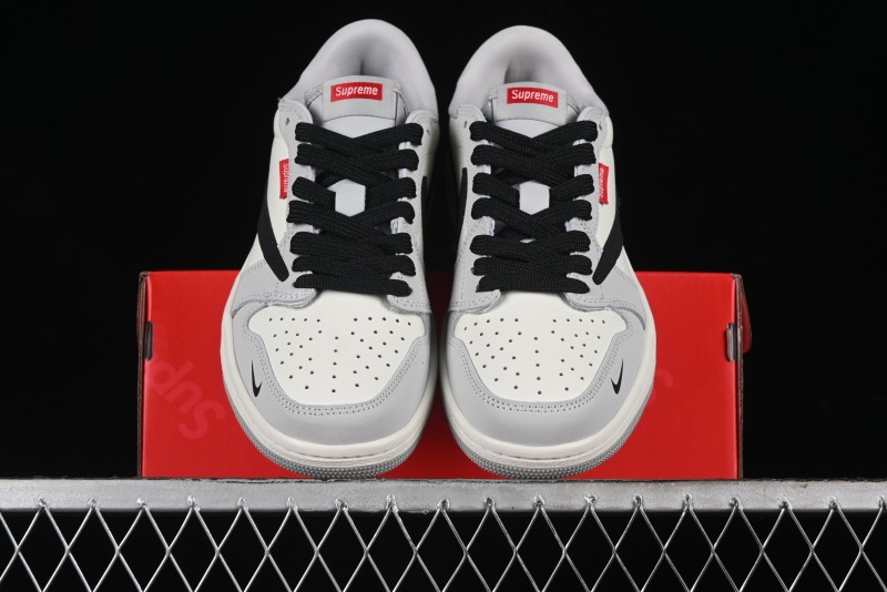 Nike Travis Scott x Fragment Design x Air Jordan 1 Low OG SP AJ1 Supreme Collaboration - JH6089-003
