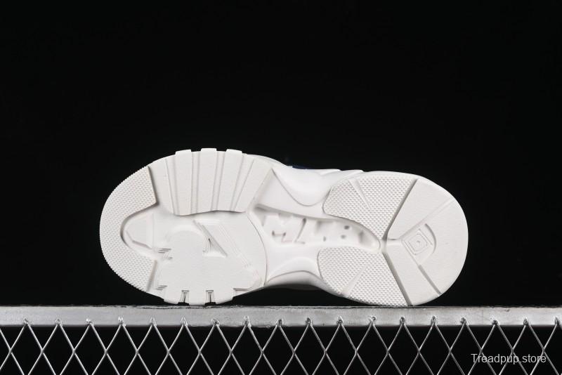 New York Yankees MLB Bigball Chunky Window Croco Thick Sole Casual Running Shoes - 3ASHBLA4N07WHS