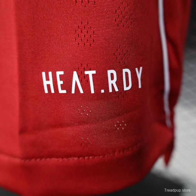 Player Version 25/26 LIverpool Home Long Sleeve Jersey