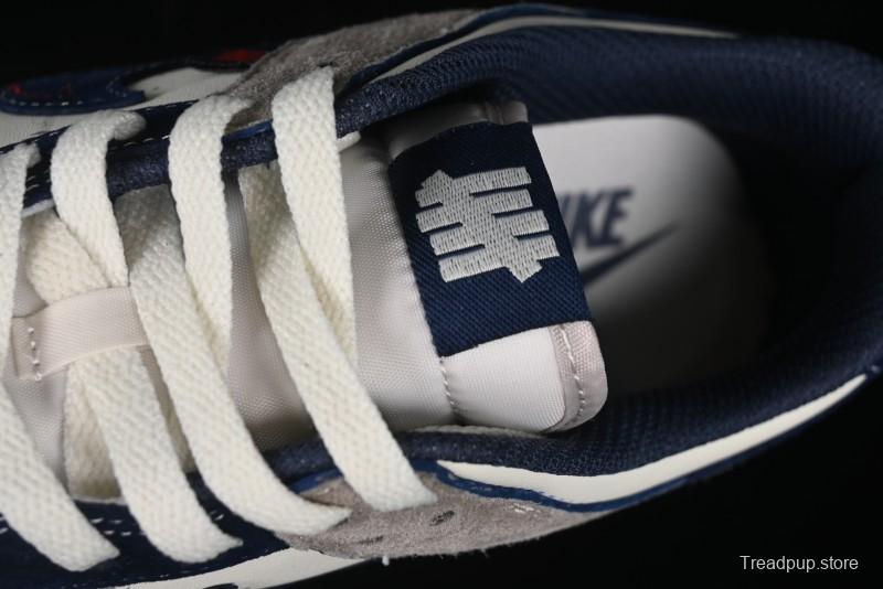 Nike SB Dunk Low UN Collaboration - Splatter Navy Swoosh Anniversary Custom Low-Top Casual Skate Shoes - DJ2024-041