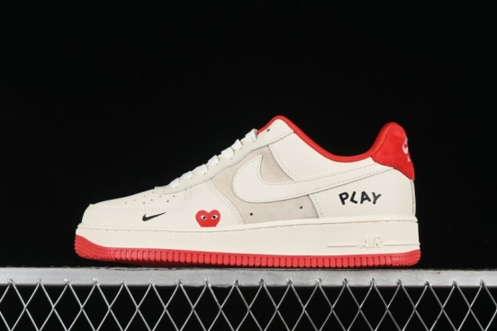 Nike Air Force 1 '07 Low CDG Play Sneakers - KK3333-003