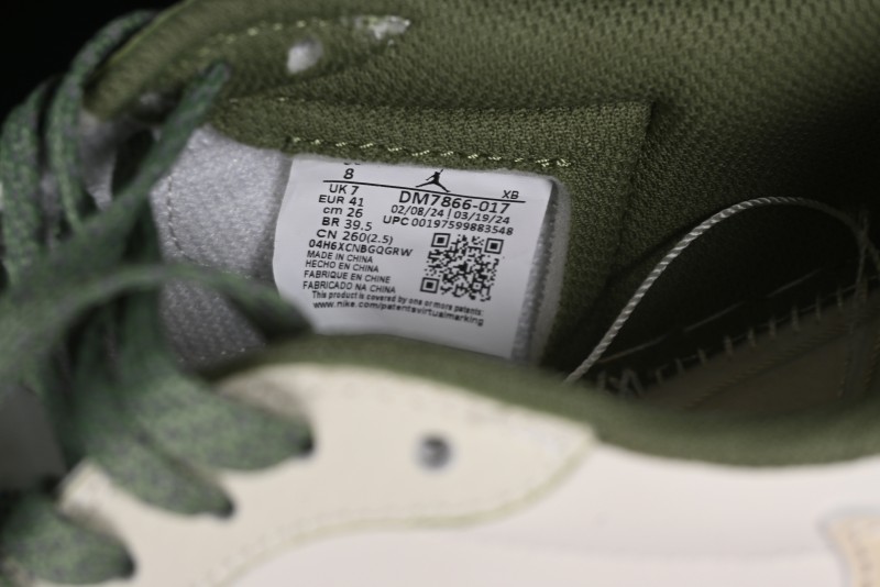 Nike Travis Scott x Fragment Design x Air Jordan 1 Low OG SP AJ1 Retro Sneakers - DM7866-017