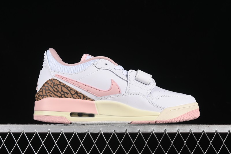 Nike Air Jordan Legacy 312 Low Basketball Shoes with Velcro Strap - FQ7827-116