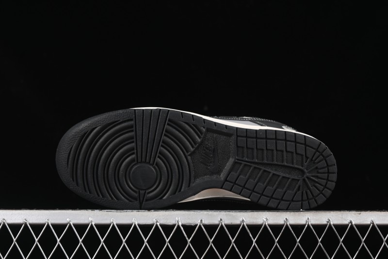Nike SB Dunk Low BAPE Collaboration Anniversary Edition - White Grey Black Low Top Casual Skate Shoes - BB8969-007