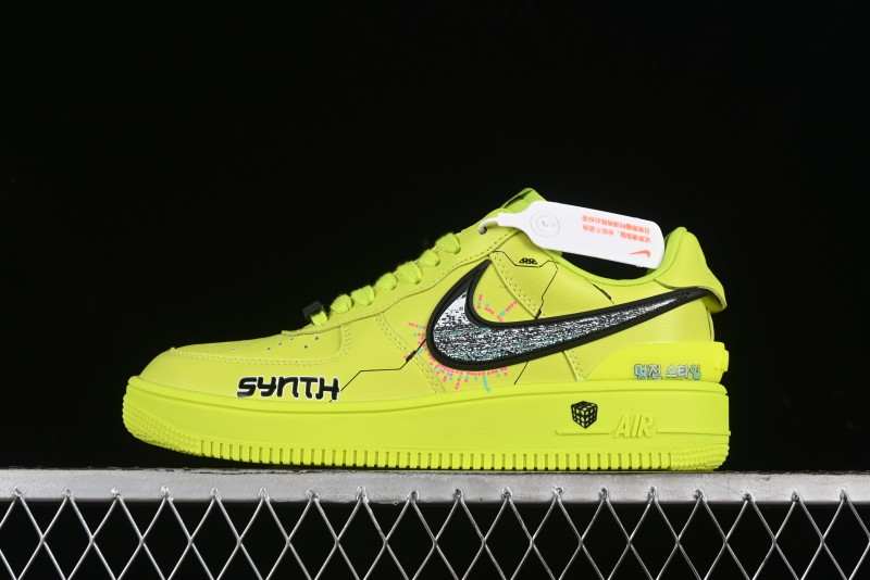 Nike Air Force 1 Low '07 "Punk Future" Cyberpunk Style Casual Sneakers - DV3464-010