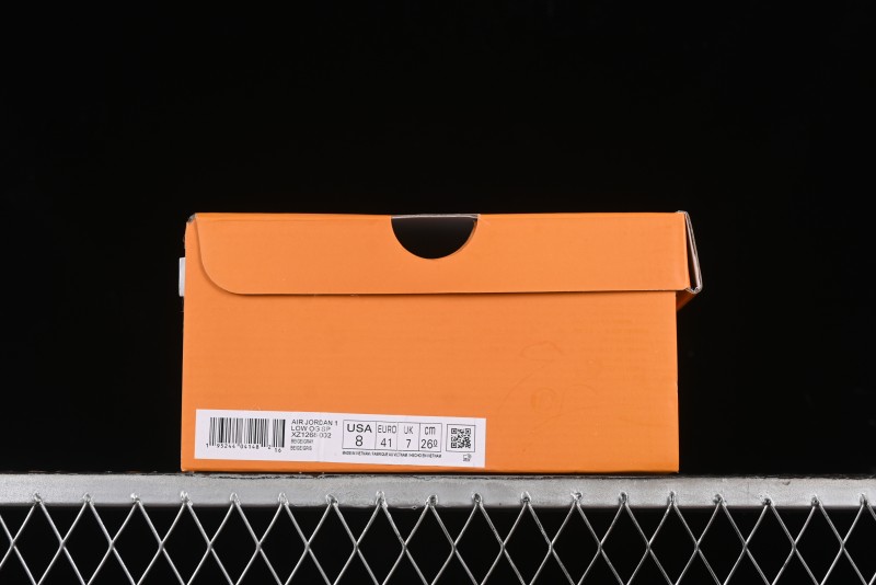 Nike Travis Scott x Fragment Design x Air Jordan 1 Low OG SP AJ1 LV Collaboration - XZ1268-002