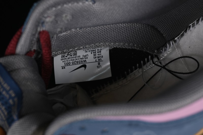 Nike Dunk Low Retro Deconstructed Casual Sneakers with Black Myth Wukong Theme Cloud Dragon Pattern - WK0820-001