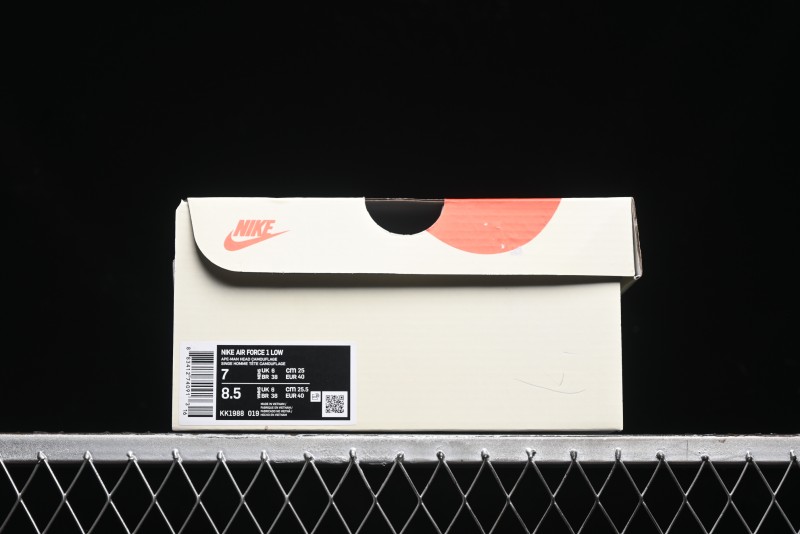 Nike Air Force 1 Low Bape Collaboration - Beige Camo Casual Sneakers - KK1988-019