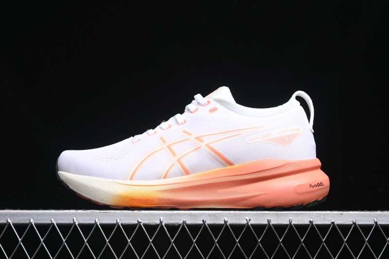 Asics Gel-Kayano 31 Running Shoes with GEL Cushioning and FLYTEFOAM BLAST Technology - 1012B670-100