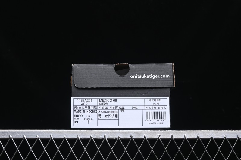 Onitsuka Tiger Mexico 66 Low-Top Leather Running Shoes - 1183A201-402