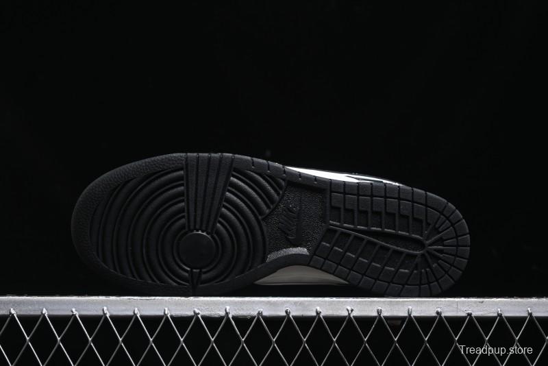 Nike SB Dunk Low The North Face Series - High Gloss Black Swoosh Anniversary Custom Low-Top Casual Skate Shoes - DJ2024-047