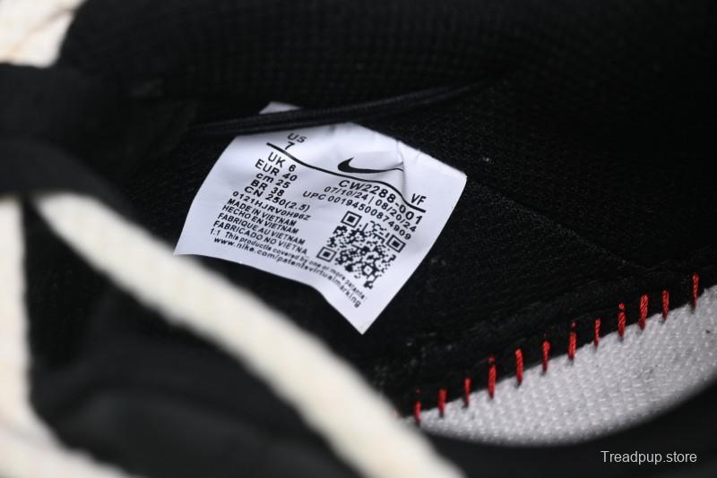 Nike Air Force 1 '07 Low Black Deconstructed Utility Casual Sneakers - CW2288-763