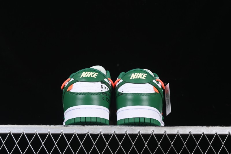 Off-White x Futura x Nike Dunk Low OW Collaboration Sneakers - CT0856-100