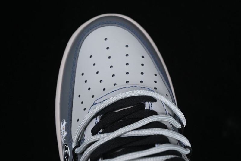 Nike Air Force 1 '07 Low British Blue Cat Casual Lace-Up Sneakers - KS6896-333