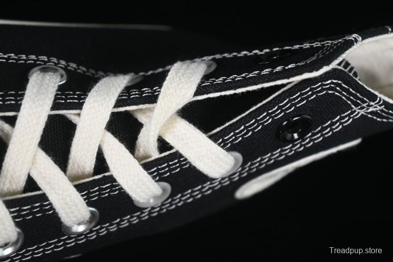 Converse Chuck 1970s High Top Canvas Sneakers with Star Stitch Design - A15743C