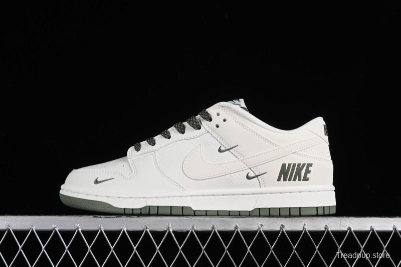 Nike SB Dunk Low Collaboration Triple Swoosh Military Green Low-Top Casual Skateboarding Shoes - NK5639-323