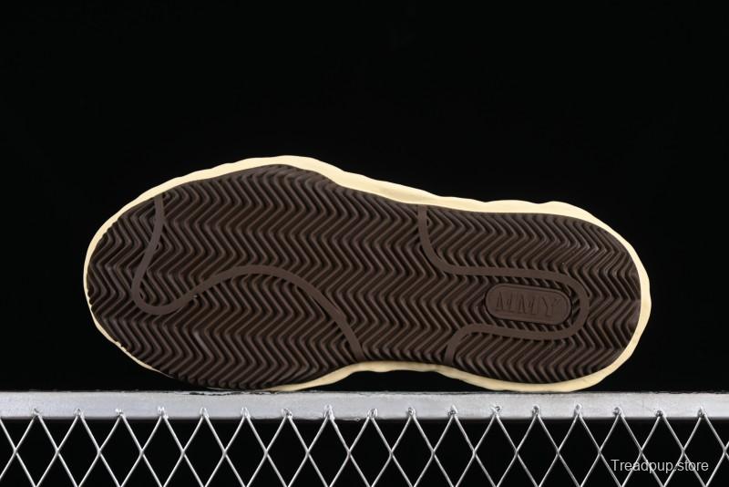 Wayne MMY Original Sole Leather Low Sneaker with Deconstructed Ice Cream Sole - W.E5