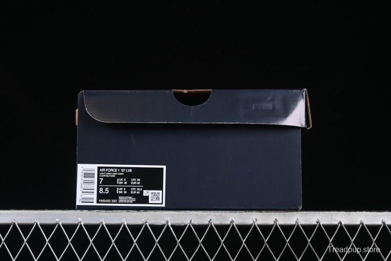 Nike Air Force 1 '07 Low Casual Sneakers with Full-Length Air Cushion - HM9483-300