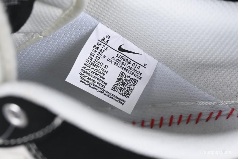 Nike Air Force 1 '07 Low Stussy Collaboration - Beige Black with Red Tab Low-Top Casual Sneakers - SJ6698-014