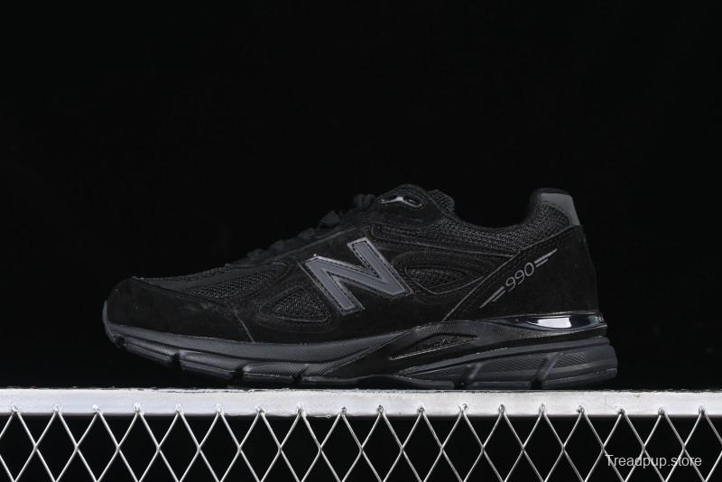 New Balance 990 Series Premium Retro Running Shoes with Carbon Midsole - M990BB4