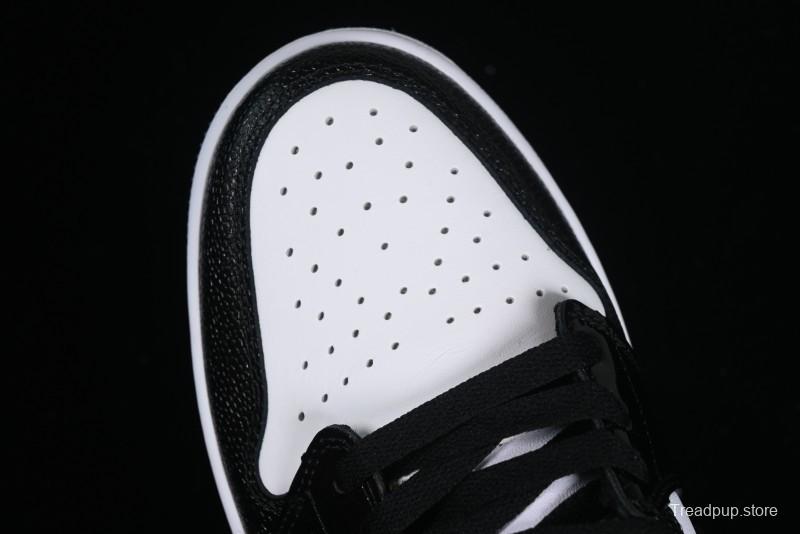 Nike Air Jordan 1 Low Golf AJ1 Retro Golf Shoes with Laser Patent Leather and Double Hook Design - FZ4159-100