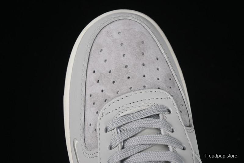 Nike Air Force 1 '07 Low Stussy Collaboration Galaxy Grey Low-Top Casual Sneakers - KK1988-055