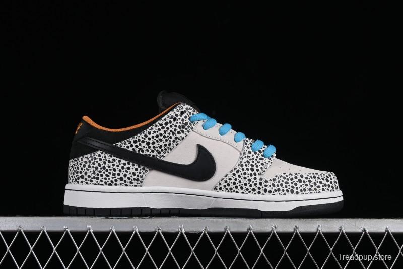 Nike SB Dunk Low Safari "Olympics" Stone Pattern SB Low Top Casual Sneakers - FZ1233-002