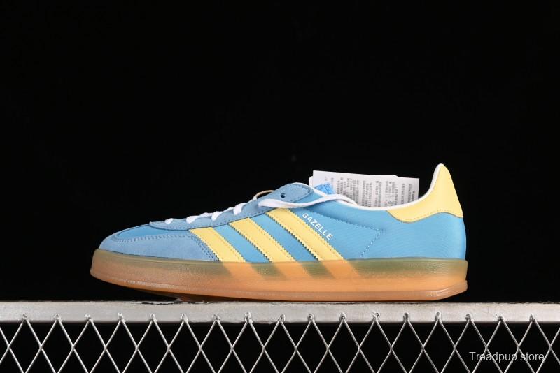 Adidas Originals Gazelle Indoor Retro Casual Slip-Resistant Low-Top Sneakers - IE2960