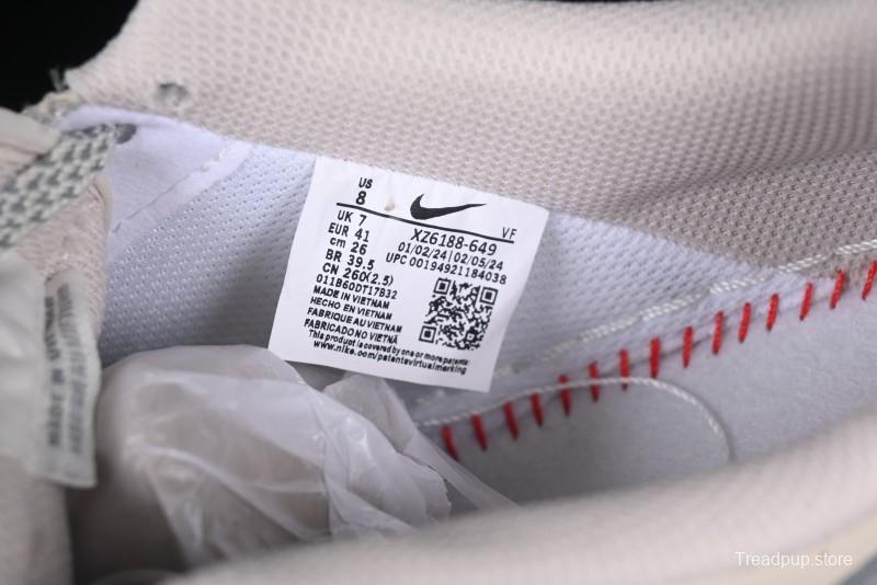 Nike Air Force 1 '07 Low The North Face Collaboration Patchwork Pigskin Red Tail Casual Sneakers - XZ6188-649