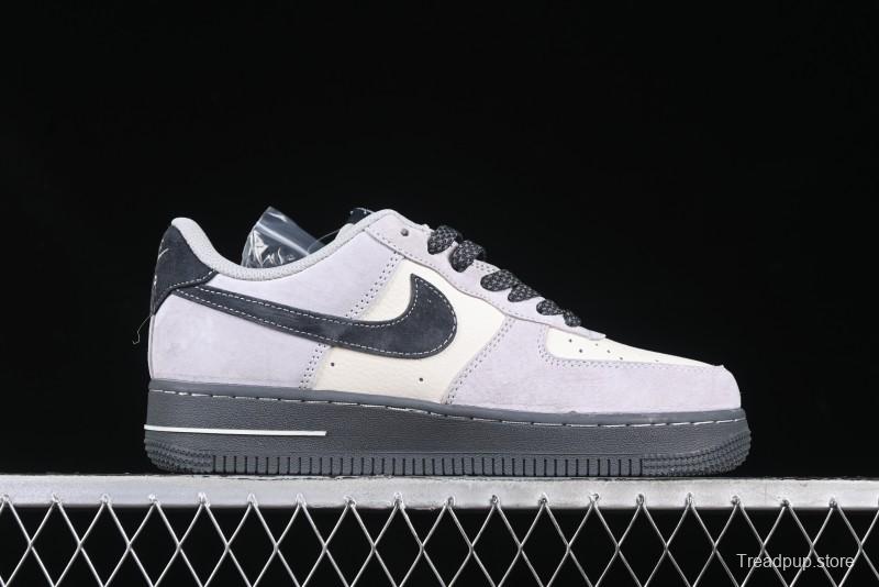 Nike Air Force 1 '07 Low Stussy Collaboration Beige Grey Jade Sole Low-Top Casual Sneakers - XZ6188-196