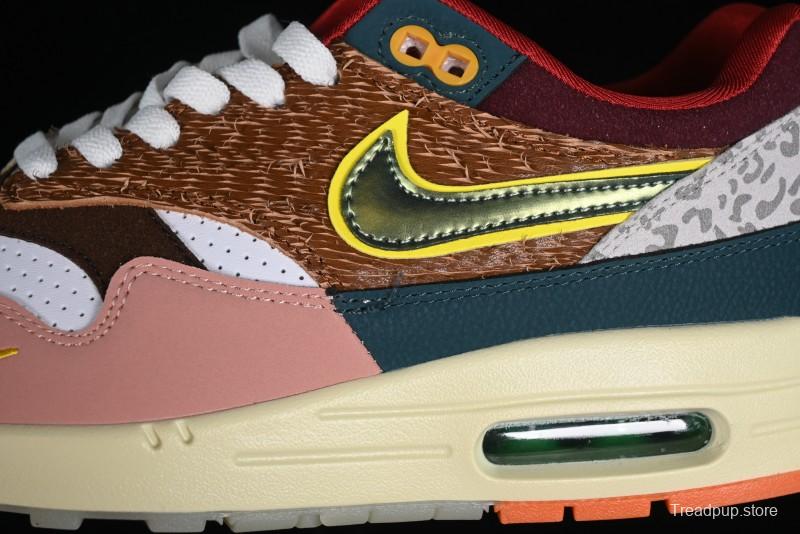 Nike Air Max 1 Retro Running Shoes with Half-Sole Air Cushion - HO2639-100