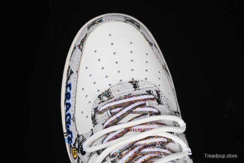 Nike Air Force 1'07 Low Hip Hop MLB Casual Lace-Up Sneakers - BD0077-333