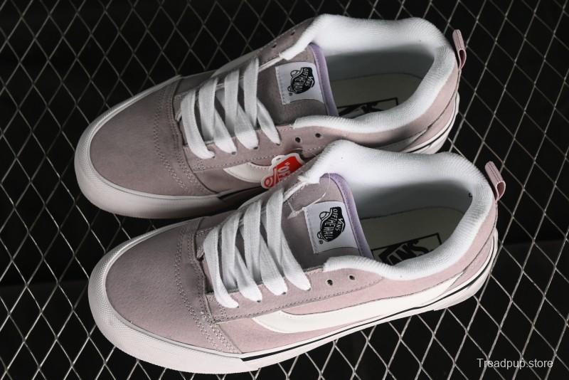 Vans Classics Knu Skool Retro Chunky Tongue Sneakers with Enlarged Toe and Breathable Mesh - VN000CRP0L08