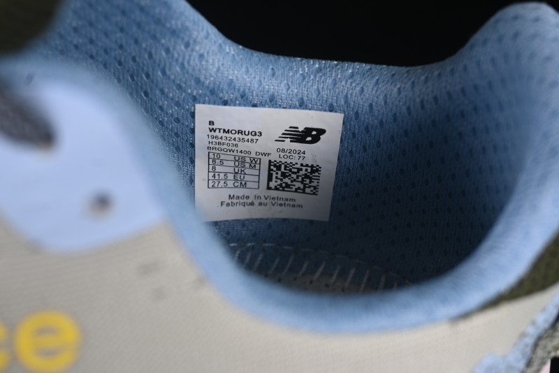 New Balance Fresh Foam X More V3TDS Low-Top Running Shoes with Durable Slip-Resistant Outsole - WTMORUG3