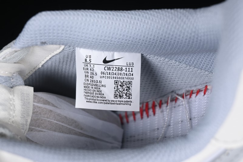 Nike Air Force 1 '07 Low Custom Casual Sneakers - CW2288-111
