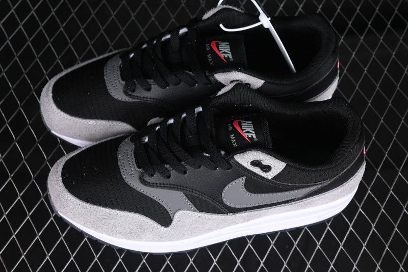 Nike Air Max 1 Retro Running Shoes with Half-Sole Air Cushion - HJ9292-070