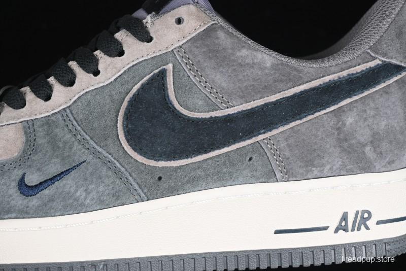 Nike Air Force 1'07 Low "Black Eight" Custom Casual Sneakers for Autumn Winter - YD2425-808