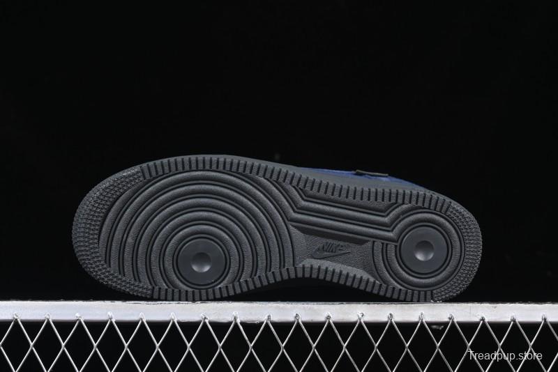 Nike Air Force 1 '07 Low Casual Sneakers in Light Blue with Full-Length Air Cushion - HQ3822-400